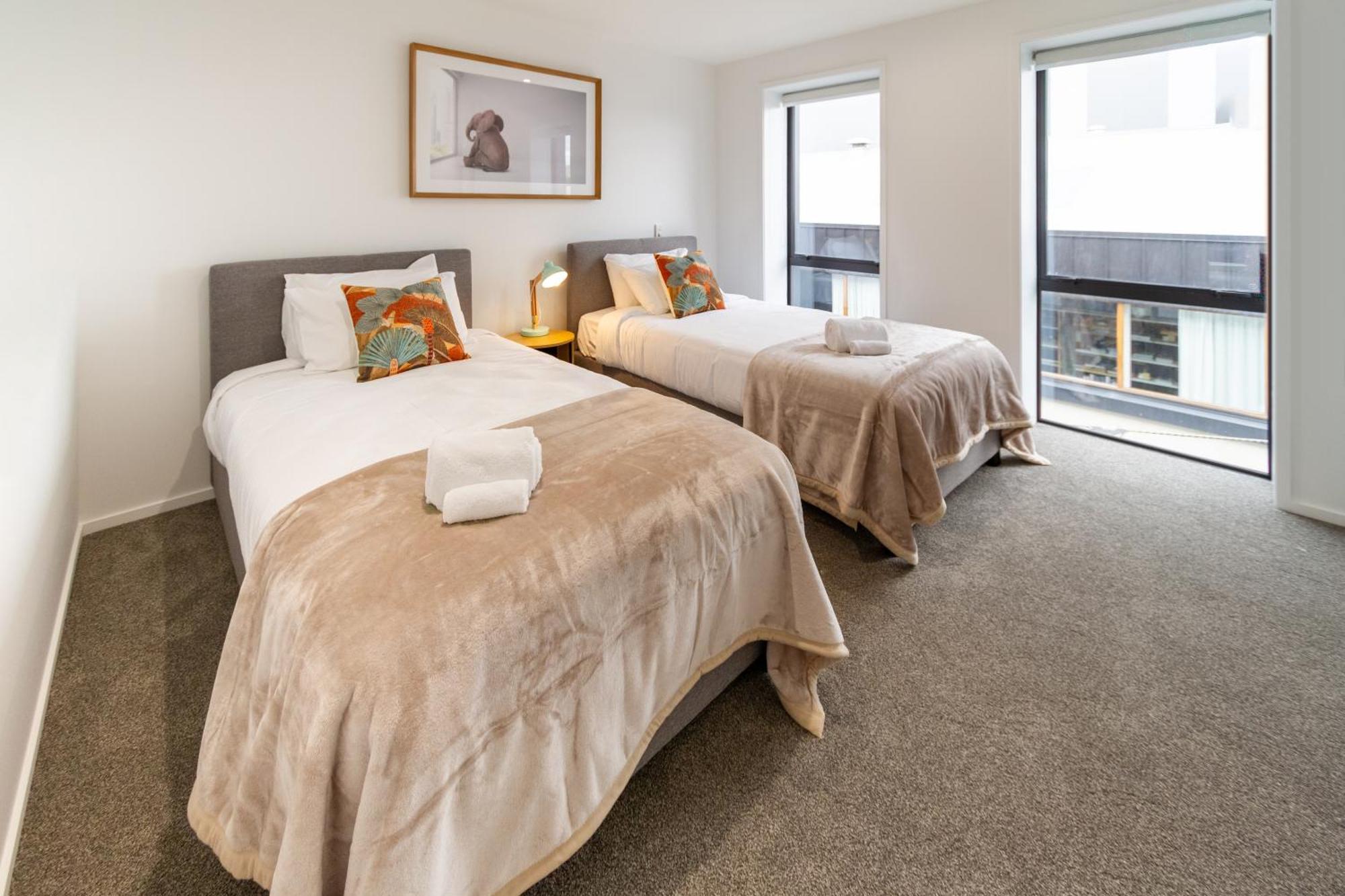 Apartamento Style Meets Comfort 2 Bed Chch Cbd